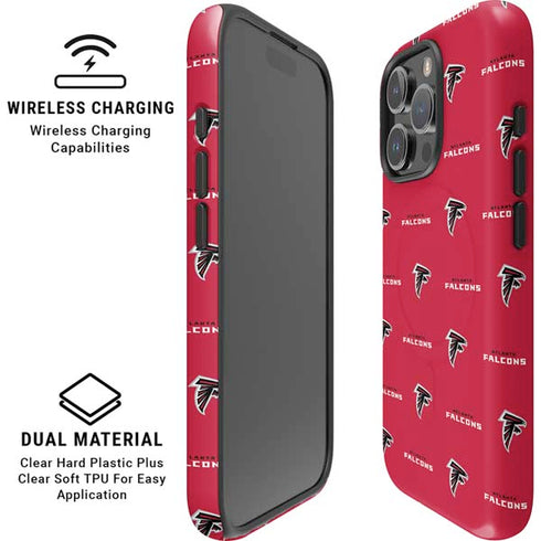 NFL Atlanta Falcons Blitz Series iPhone 16 Pro Magsafe Impact Case